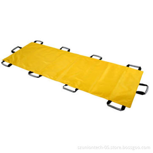 Soft Stretcher with Multiple Carry Straps and Ten Handles